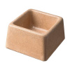 Be-Mi Miska Tvaroh betonová čtvercová 8 cm