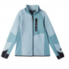 Dětská fleecová mikina Reima Laskien Light turquoise Velikost: 104