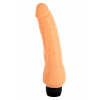 Prírodný vibrátor Seven creations z PVC telovej farby