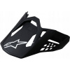 STRIEŠKA PRILBY ALPINESTARS SUPERTECH SM10/SM8 BLACK MATT
