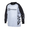 Brankářský florbalový dres OXDOG XGUARD GOALIE SHIRT JR black/white 130/140
