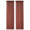 Závesy do detskej izby - IKEA DTYG CONTRONT 2 ks Red-Brown 145x300cm (Závesy do detskej izby - IKEA DTYG CONTRONT 2 ks Red-Brown 145x300cm)
