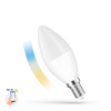 LED žiarovka svieca E-14 230V 5W CCT+DIM Wi-Fi SMART, SPECTRUM WOJ14413