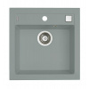 Alveus FORMIC 20 kuchynský granitový drez so sifónom 52x51 - G-81 Beton, spodná montáž 1124319ST