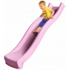 Detská šmykľavka na ihrisko 2,5 m YULVO ružová (Detská šmykľavka na ihrisko 2,5 m YULVO ružová)