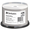 Médiá VERBATIM CD-R DataLifePlus 700MB, 52x, white thermal printable, spindle 50 ks (43756)