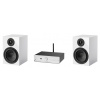 Pro-ject Easy Set - Stereo set zesilovače a reproduktorů, bílá / stříbrná