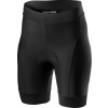 Dámske krátke cyklo nohavice bez trakov, Castelli 20063 PRIMA, 010 – čierna/šedá, XL