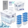 Filtračná kanvica AquaFloow HydroFeeder MaxiMag 9,5 l biela