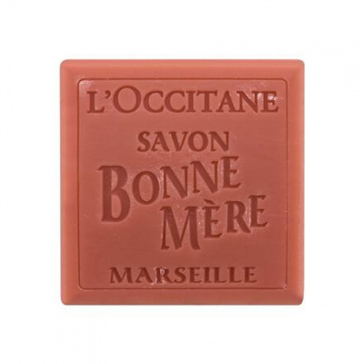 L'Occitane Bonne Mère Soap Rhubarb & Basil tuhé mýdlo 100 g pro ženy