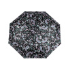 Stoklasa Dámský skládací vystřelovací deštník barevný - 5 černá