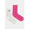 Ponožky adidas Originals Striped 2-pak ružová farba, JW2987 40/42