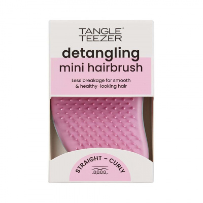 Tangle Teezer® Original Detangler Mini Hairbrush Teal and Rosebud