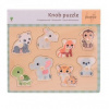Jouéco The Wildies Family puzzle s úchyty