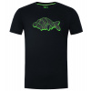 Korda Tričko Outline Tee Black - S