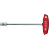 Wiha Sechskant-Steckschlüssel 13x230mm T-Griff plus6 dielňa nástrčný kľúč Veľkosť kľúča: 13 mm Dĺžka drieku: 230 mm; 00989
