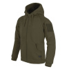 Helikon-Tex Mestská taktická mikina (FullZip) - Green - XXXL–Regular