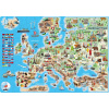 POPULAR Puzzle Mapa Európy 160 dielikov POPULAR Puzzle Mapa Európy 160 dielikov