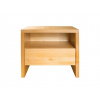 Bukový nočný stolík Kungur SN 112 Barevné provedení: Buk - prírodný