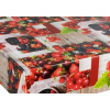 PVC obrus v šírke 140cm - celá rolka 20 metrov - 126 Bobuľové ovocie