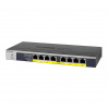 NETGEAR 8-port 10/100/1000Mbps Gigabit Ethernet, Flexible PoE, GS108PP