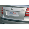 Škoda Octavia II / facelift sedan / RS - Prah piatych dverí s výstupky, ABS-strieborný