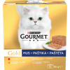 Gourmet Gold tuniak pečeň morka hovädzie 8 x 85 g