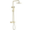 Sapho SPY Sprchový stĺp s termostatickou batériou, zlato SZ139