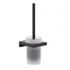 Hansgrohe AddStoris WC kefa s miskou, čierna matná 41752670
