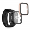 2x Púzdro kwmobile Xiaomi Redmi Watch 4 růžová, černá