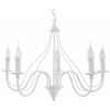 Sollux Lighting Minerwa závesné svietidlo 5x40 W biela SL.0214