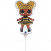 Mini fóliový balón LOL Surprise Queen Bee 30cm