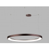 LED2 3273358D Závesné svietidlo BELLA SLIM 98 LED, 80W, 3000K/4000K, 5600lm, IP20, kávová, DALI/PUSH