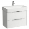 Laufen BASE skrinka pod umývadlo 73,3x52,7x39,1 cm,2 zásuvky,Biela Lesklá H4023521102611