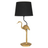 Stolná lampa Golden Flamingo, 58 cm