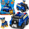 Hliadková hliadka policajná policajná figúrka policajného vozidla Chase (Pes Patrol prenasleduje policajný automobil + figurína)
