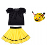 Kostým pre dievča - Blúzka včelách blúzky 134-140 3el (Včelá outfit Maja Maja Cap sukňa 134-140)