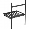 Ideal Standard Conca Kovový podstavec na umývadlo 60 cm, hodvábna čierna E2531XG