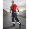 ARDON Kalhoty COOL TREND s laclem, reflexní H8938/64 Černá 64 Regular