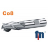 Fréza valcová čelná 3x8mm 3BR. krátka HSS Co8 Weldon, typ W 110418.030