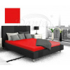 Plachta jersey červená 26 - 160 x 200 cm atyp