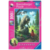 RAVENSBURGER Třpytivé Karkulka a vlk XXL 100 dielov