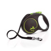flexi Black Design M popruh 5m zelená do 25kg (flexi Black Design M popruh 5m zelená do 25kg)
