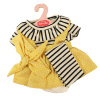 Súprava oblečenia pre bábiku - žltý set Antonio Juan 2819P