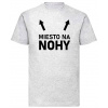 Miesto na nohy - Sivá , Pánske , L