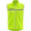 Dámska reflexná tréningová vesta s vreckom - žltá