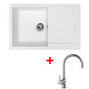 Sinks AMANDA 780 Milk + Vitalia G13028