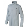 Detská golfová mikina Puma Quarter Zip M Sivá