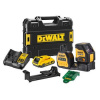 DeWALT zelený krížový laser DCE822D1G18