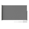 Vevor Výsuvná bočná markíza 63''×118'', 180 g polyester, uv 30+, vodeodolná KSSCP160X300IWJV6V0